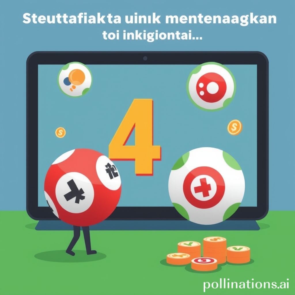 Strategi Untuk Memenangkan Toto 4D